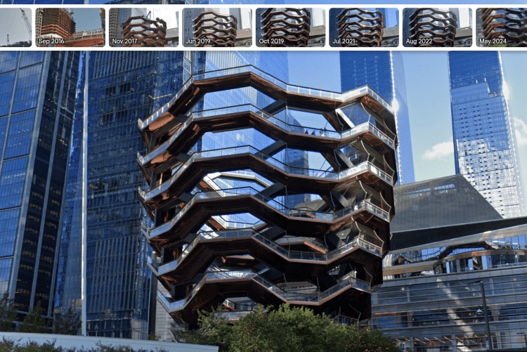 Исторические снимки Street View теперь в Google Earth: приложение показывает, как менялись города и природа за последние 20 лет
